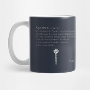 Definition of the Sporran Mug